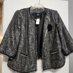 Lane Bryant Tweed like Blazer NWT sz 24w
